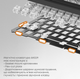Клавиатура проводная Ajazz AK029 Ice Island Magnetic Switch USB Black/Yellow (AK029-I-BY) - изображение 8