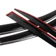 Дефлекторы окон ветровики Honda CR-V 5D 16-22 с хром молдингом 4шт Sunplex Хонда СРВ TR03587 - изображение 4