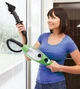 Парова швабра Master Steam H2O Mop X5 багатофункціональний пароочисник для дому з регулятором потужності пари та набором насадок для миття підлоги вікон килимів меблів одягу сантехніки та плитки з мікрофібровою і бавовняною накладками - зображення 3