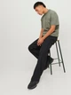 Штани JACK&JONES чорний YFQVD353 34/32 - зображення 1