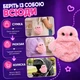 Інтерактивний плюшевий брелок у стилі Mirumi «Сова» рожевий, рухає головою, співає, повторює слова, на липучках, 17 см - зображення 7