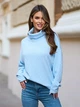 Светр-колір блакитний розмір 3XL FI_015890 - зображення 1