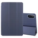 Силиконовый чехол обложка Smart Cover TPU с подставкой и автосном для планшета Xiaomi Redmi Pad 2 (экран 11" дюймов) Темно-синий - изображение 5