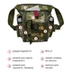 Тактичний стегновий підсумок-аптечка з системою швидкого відкриття Cordura 1000d DERBY Thigh IFAK піксель - зображення 5