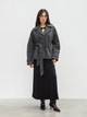 Пальто «Фельт» ROMASHKA Темно-серый, L/XL, 20478 - изображение 8