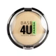Пудра для обличчя шовковиста запечена Parisa B4U-101 Backed Silky Powder №03 Натуральний, 7 г - изображение 3