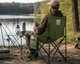 Складной туристический стул хаки Bass Polska BH 30034 кемпинговое кресло с карманом и чехлом до 120 кг - изображение 6