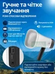 Громкоговоритель портативный (мегафон) с солнечной панелью и фонариком, Bluetooth, радио, USB, диктофон, черно-белый - изображение 4