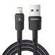 Кабель Essager USB-A Lightning 2.4A для iPhone та iPad, 1м, чорний - зображення 1