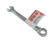Ключ рожково-накидной CrV 11 мм INTERTOOL (41639) - изображение 1