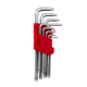 Набор ключей torx "звёздочка" INTERTOOL 9шт, средние, Т10-Т50, CrV (32484) - изображение 1
