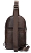 Сумка мужская через плечо 14986 Vintage коричневый - изображение 2