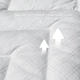 Подушка Ideia Antistatic Sleep 50х70 см чехол с стежкой и молнией искусственный пух в сумке 8-36060 - изображение 2