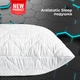 Подушка Ideia Antistatic Sleep 50х70 см чехол с стежкой и молнией искусственный пух в сумке 8-36060 - изображение 3