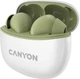 Навушники Canyon TWS-5 Green (CNS-TWS5GR) - зображення 2