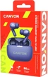 Наушники Canyon OnGo TWS-10 ANC ENC Purple (CNS-TWS10PL) - изображение 8