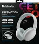 Наушники Defender FreeMotion B480 Bluetooth White (4745091890883) - изображение 10