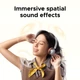 Навушники Ugreen HP207 Studio Plus Active Noise Cancelling Bluetooth 6.0 Over-ear Silver Brown (UGR-75629) - зображення 11