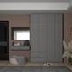 Туалетный столик Doros Левия Графит 2Ш 100х32х22 (41516089) - изображение 4