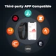 Оптический пульсометр moofit для руки, Bluetooth/ANT+, IP67, черный - изображение 5