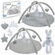 Розвиваючий килимок KIidwell Grace bunny сірий - зображення 1