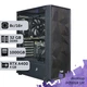 Рабочая станция PowerUp Desktop #812 Ryzen 7 8700F/32 GB/SSD 1TB/NVIDIA Quadro RTX A400 4GB для 3D моделирования видеомонтажа рендеринга для инженеров и архитекторов - изображение 1