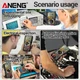 Цифровий мультиметр ANENG SZ818 PRO з акумулятором, USB Type-C, 1000 В, 10 А, NCV - изображение 5