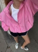 Бомбер женский стильный розовый 42-48 р1559.7021 - изображение 10