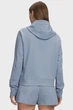 Жіноче блакитне худі Sport Terry Hoodie Under Armour LG 6011015-448 - изображение 2