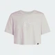 Дитяча футболка EVERYDAY GLAM CROPPED GRAPHIC JUNIOR adidas KA2971 (152) фіолетовий (4068814078970) - зображення 1