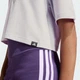 Дитяча футболка EVERYDAY GLAM CROPPED GRAPHIC JUNIOR adidas KA2971 (152) фіолетовий (4068814078970) - зображення 6