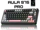 Клавиатура Беспроводная AULA S75 PRO Black-Pink Игровая Механическая. 2.4G/Bluetooth/Кабель. c Экранчиком. RGB Подсветка. Аккумулятор 4000mAh. Star Vector Linear Switch - изображение 1