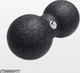 Массажный мячик двойной EasyFit DuoBall EF-2001 EPP 16х8 см мяч для массажа и МФР массажер для спины, ног, рук, шеи и стоп Черный (56000745) - изображение 3