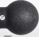 Массажный мячик двойной EasyFit DuoBall EF-2000 EPP 23х12 см мяч для массажа и МФР массажер для спины, ног, рук, шеи и стоп Черный (56002110) - изображение 4