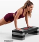 Степ платформа для аеробіки та фітнесу EasyFit Step-B 3-ступінчаста EF-0541 (56000337) - зображення 11