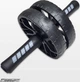 Ролик колесо для пресса EasyFit BLM EF-1356 двойной с ковриком (тренажер гимнастический для мышц преса) Черный (56002122) - изображение 17