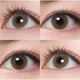 Карие контактные линзы с диоптриями ELITE Lens Айс Браун 2 шт. -5.50 - изображение 3