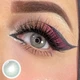 Зеленые контактные линзы с диоптриями ELITE Lens Лима Грин 2 шт. -3.50 - изображение 2