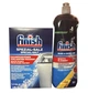 Набір Finish: сіль для посудомийних машин 1,2 кг + ополіскувач Rinse & Shine Aid Lemon 800 мл - зображення 1