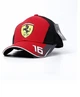 Бейсболка Scuderia Ferrari 2023 Racing з номером 16 (Charles Leclerc / Шарль Леклер), червона кепка Формула-1 - изображение 1