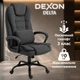 Кресло компьютерное FC-04-2 DEXON DELTA из ткани, с поясничной подушкой, механизм качания TILT, Темно-серый - изображение 2