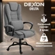 Кресло компьютерное FC-04-2 DEXON DELTA из ткани, с поясничной подушкой, механизм качания TILT, Серый - изображение 2