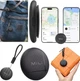 Bluetooth-локализатор MiLi LiTag DUO Поисковый трекер для Android и Apple Черный (6938012334834) - изображение 4