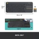 Клавиатура Logitech K400 Plus Touch Wireless UA Black (920-007145) (354974) - изображение 8