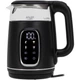 Електрочайник Adler AD 1305 black silver 1850-2200Вт/ 1.7л/ скло/ встановлення температури/ - изображение 1