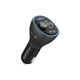 FM модулятор Promate PowerTune 38w USB-A OTG/USB-A QC3.0/USB-C PD Black (powertune-38w.black) - изображение 1