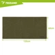 Быстросохнущее полотенце Trizand 27782 120 × 60 см из микрофибры зеленое 280 GSM с чехлом - изображение 3