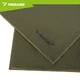 Быстросохнущее полотенце Trizand 27782 120 × 60 см из микрофибры зеленое 280 GSM с чехлом - изображение 7