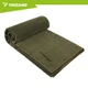 Быстросохнущее полотенце Trizand 27782 120 × 60 см из микрофибры зеленое 280 GSM с чехлом - изображение 9
