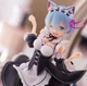 Аніме фігурка 21 см Re:Zero - Рем, Rem - Ре: Зеро, дівчина-котик - зображення 7